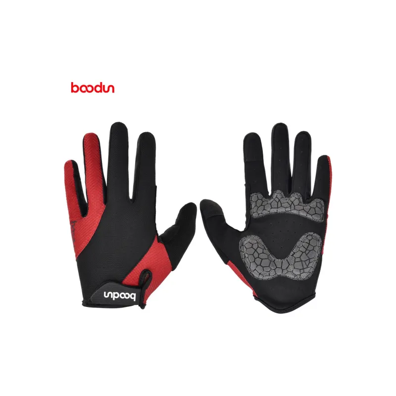 HNJ Riding Equipment Cycling Glove Unisex Microfiber, Mesh, Silicone-1
