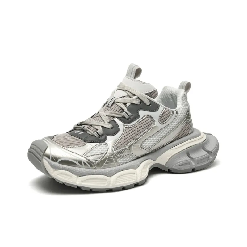 ORD Impact Resistant Wear Resistant Lightweight Breathable Slip Resistant Low Top Chunky Sneakers Unisex-2
