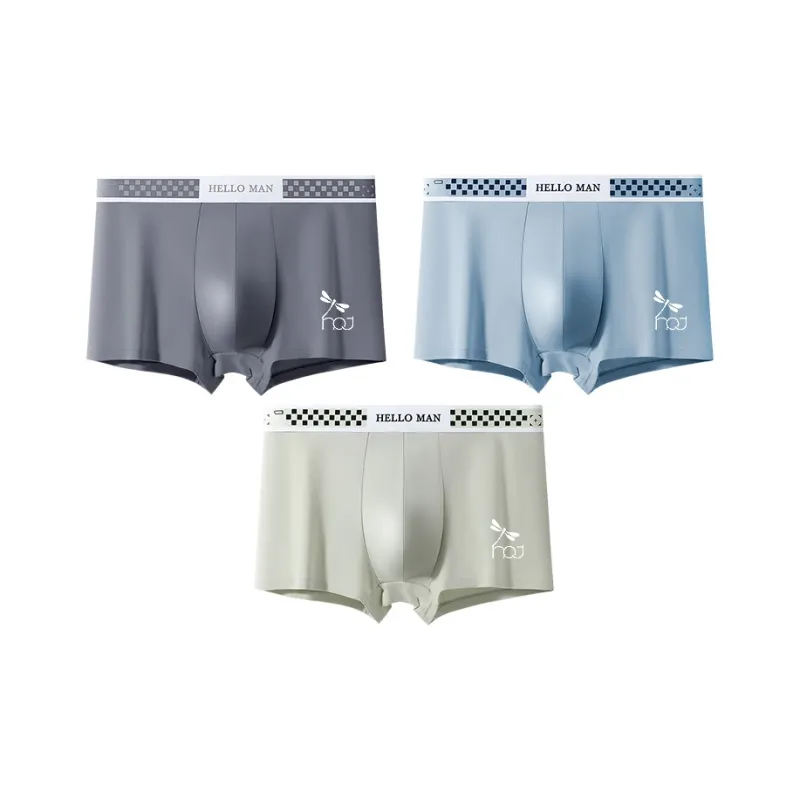 RED DRAGONFLY Cotton Panties Men's Gift Box Set 3 Pack-11