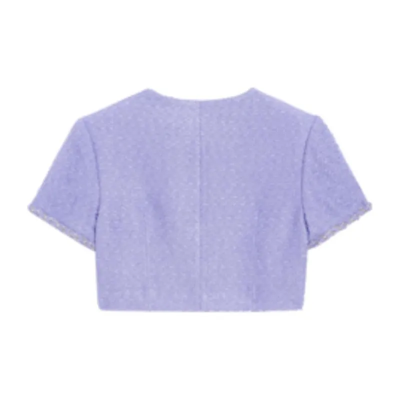 Bebe SS24 Jackets & Coats Women's Purple-1