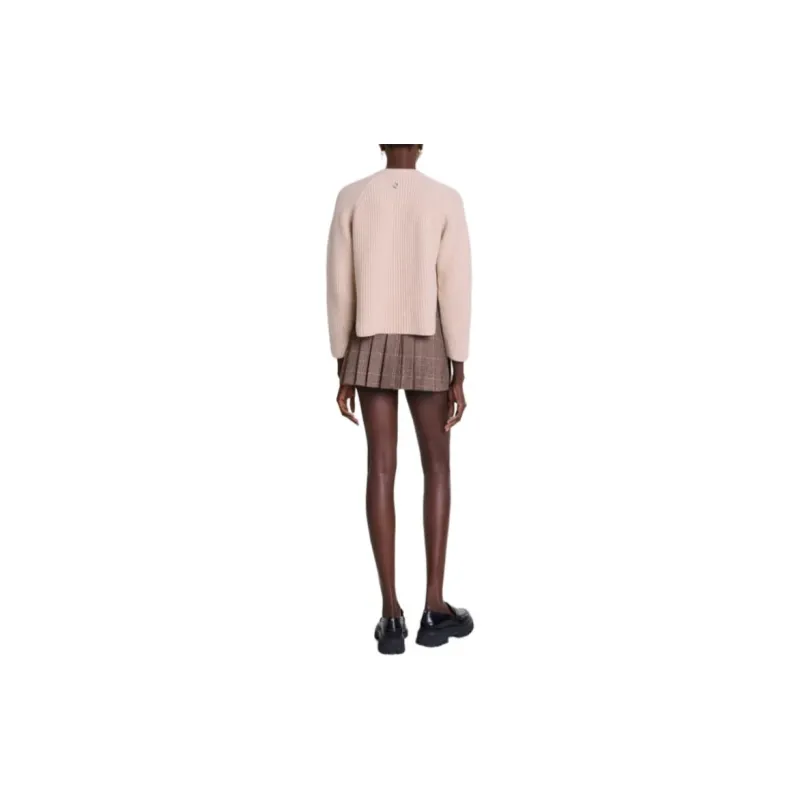 Maje Ribbed Wool Sweater-2