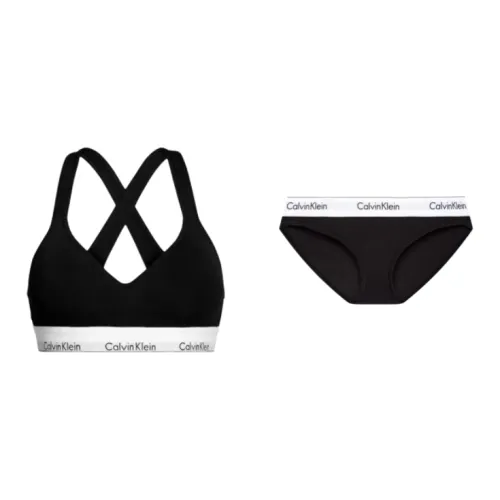 CALVIN KLEIN Underwear Set Women's Space Black