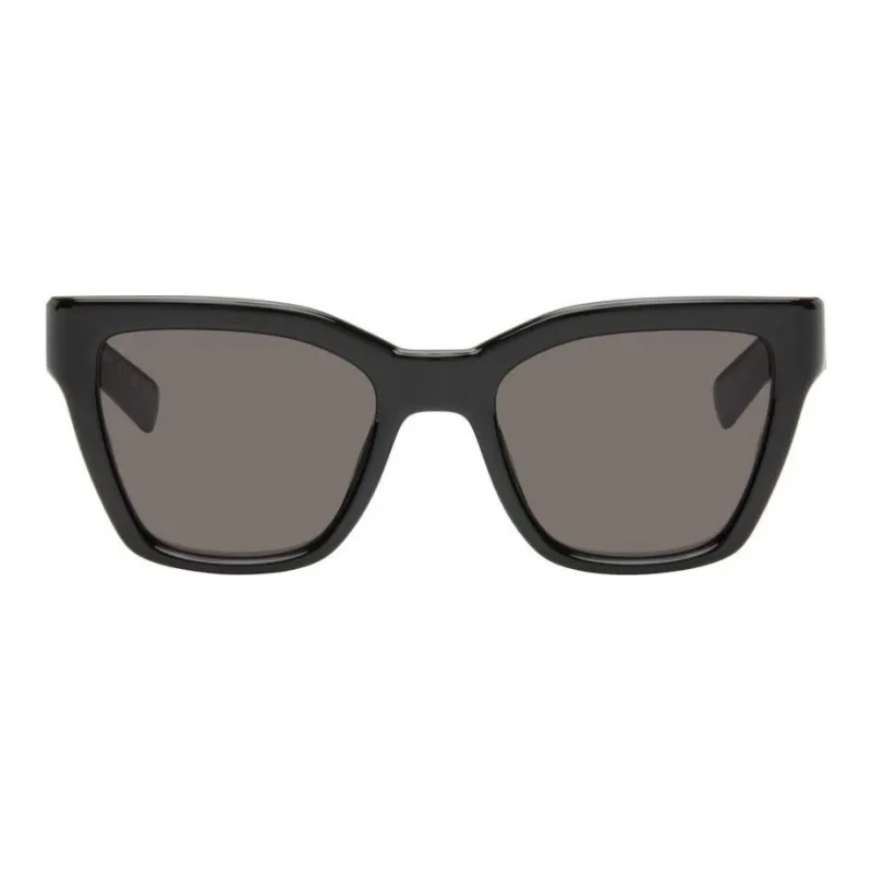 SAINT LAURENT Eyewear Logo print Square frame Sunglasses-0