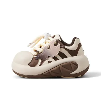 CHIKOKU Low Top Casual Shoes Women's Small Uranium Brown