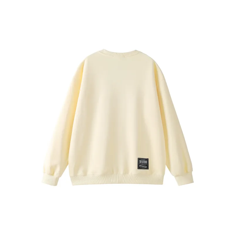 Torso Sweatshirt Unisex Light Gray-14