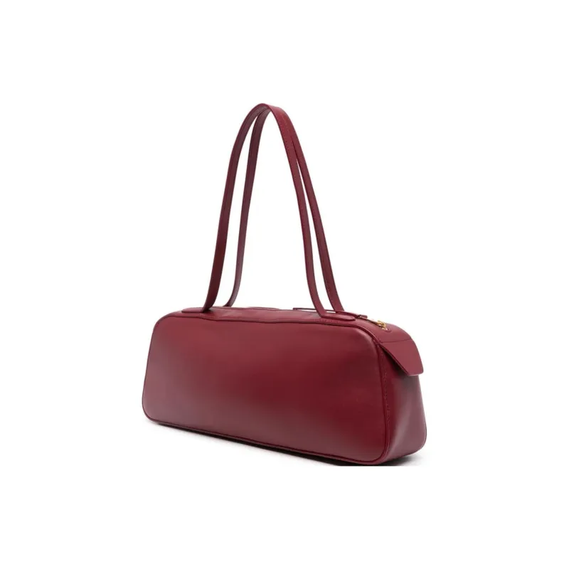 KHAITE Calfskin Handbag Shoulder Bag Women's Burgundy-1