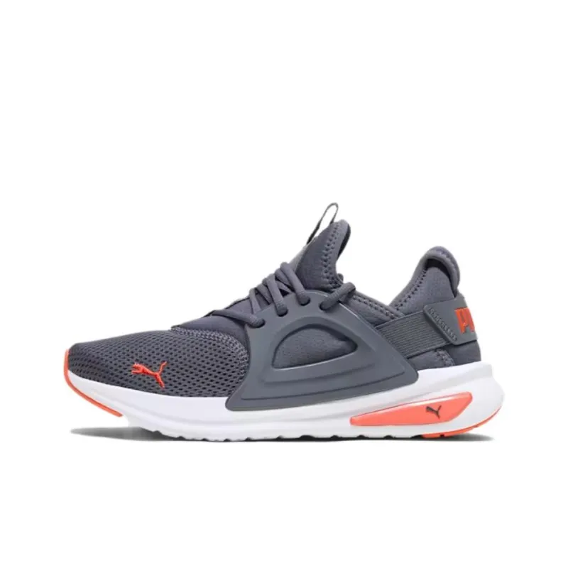PUMA Softride Enzo Evo Slip Resistant Low Top Running Shoes Unisex Gray-0