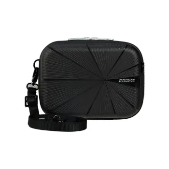 AMERICAN TOURISTER Polypropylene Shoulder Bag, Crossbody Bag Unisex Black