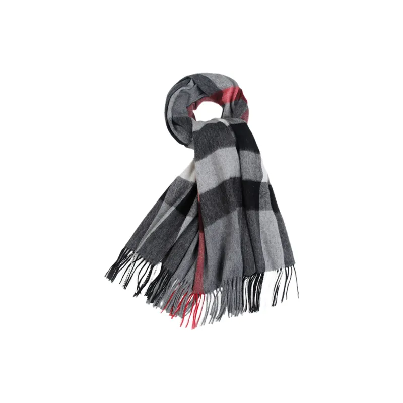 Shanghai Story Sheep Wool Knit Scarves Women's 4 Colors Available-2