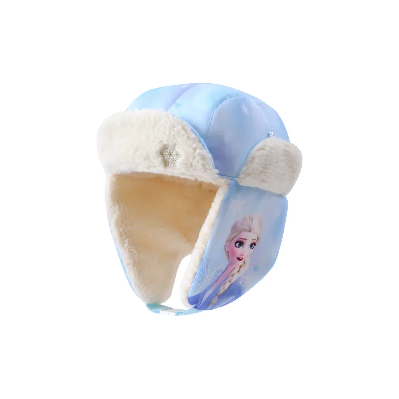 Disney Frozen Series Polyester Trapper Hats Kids' Pink/Blue-9