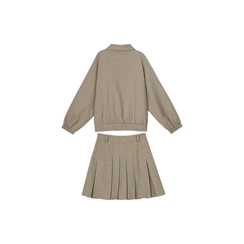 Snbl x Disney Casual Suit Women's Khaki-1