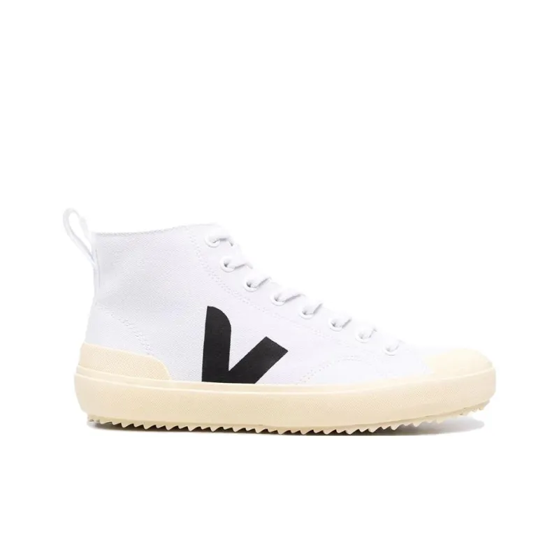 VEJA Nova Ht Canvas 'White Black'-4