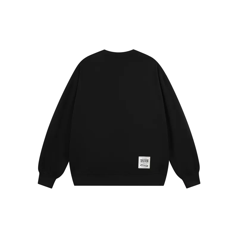 Torso Sweatshirt Unisex Light Gray-8