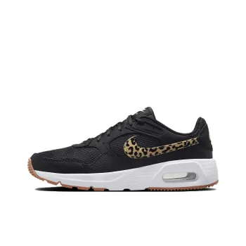 Nike Air Max SC Anti Slip Wear Resistant Low Top Running Shoes Women's Black