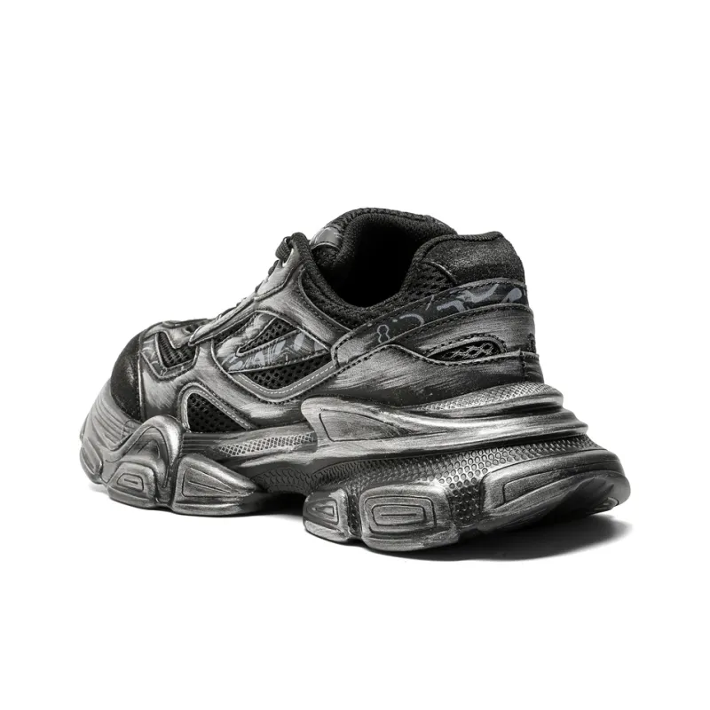 Grumpy Ram Breathable Height Increasing Low Top Chunky Sneakers Men's-1