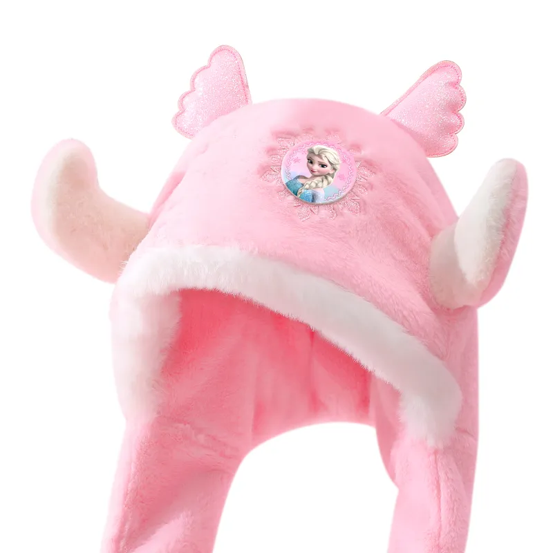 Disney Frozen Series Polyester Beanies Kids' Pink-3