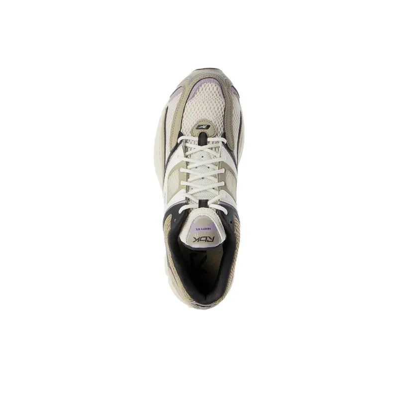 Reebok PREMIER TRINITY Anti Slip Wear Resistant Low Top Casual Running Shoes Unisex White Brown-4