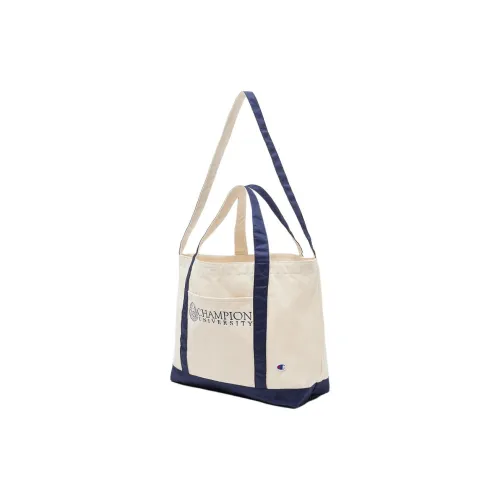 Champion Cotton One Shoulder Handbags Unisex Marine Blue