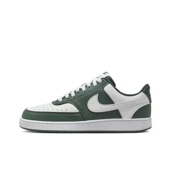 Nike Court Vision Low Anti Slip Wear Resistant Low Top Skateboard Shoes Women's Green White