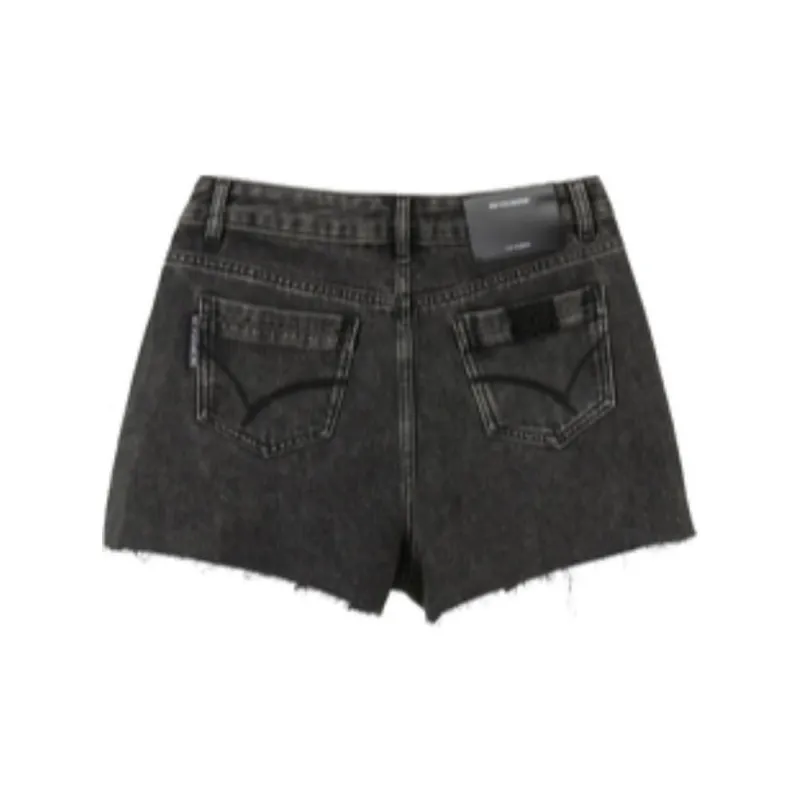 Bebe SS24 Denim Shorts Women's Black-1
