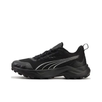 PUMA Obstruct Profoam Anti Slip Wear Resistant Low Top Casual Running Shoes Men's Black