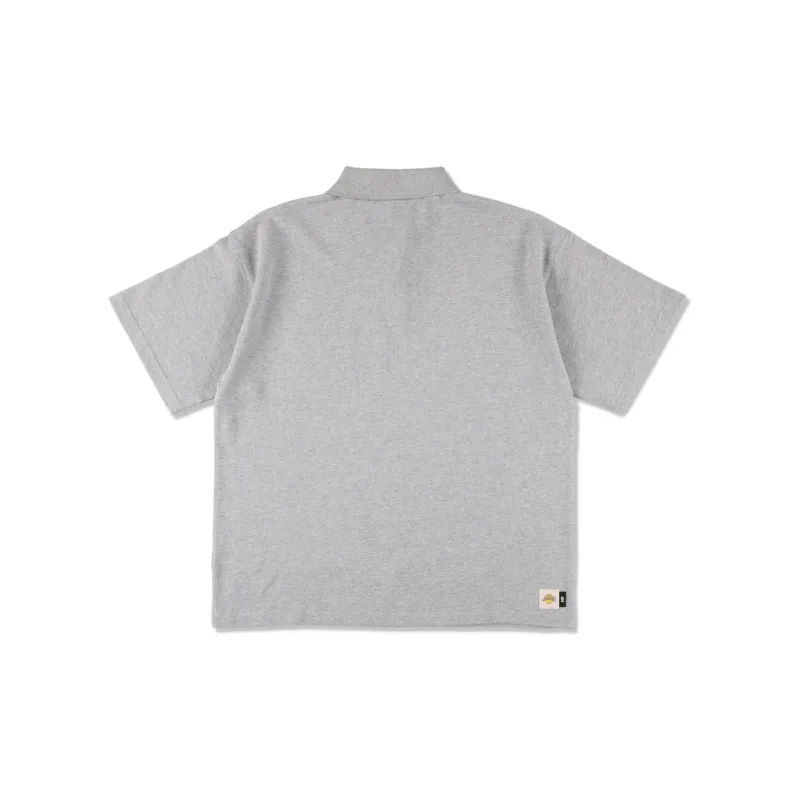 Nba X WIND AND SEA NBA X PARAPPA THE RAPPER Collaboration Polo Shirts Unisex Gray-1