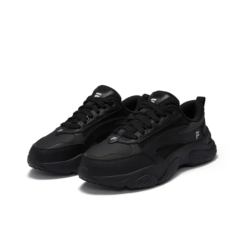 FILA FUSION Conch D Snail Shoes Wear-Resistant Low-Top Casual Shoes Men's Black-2