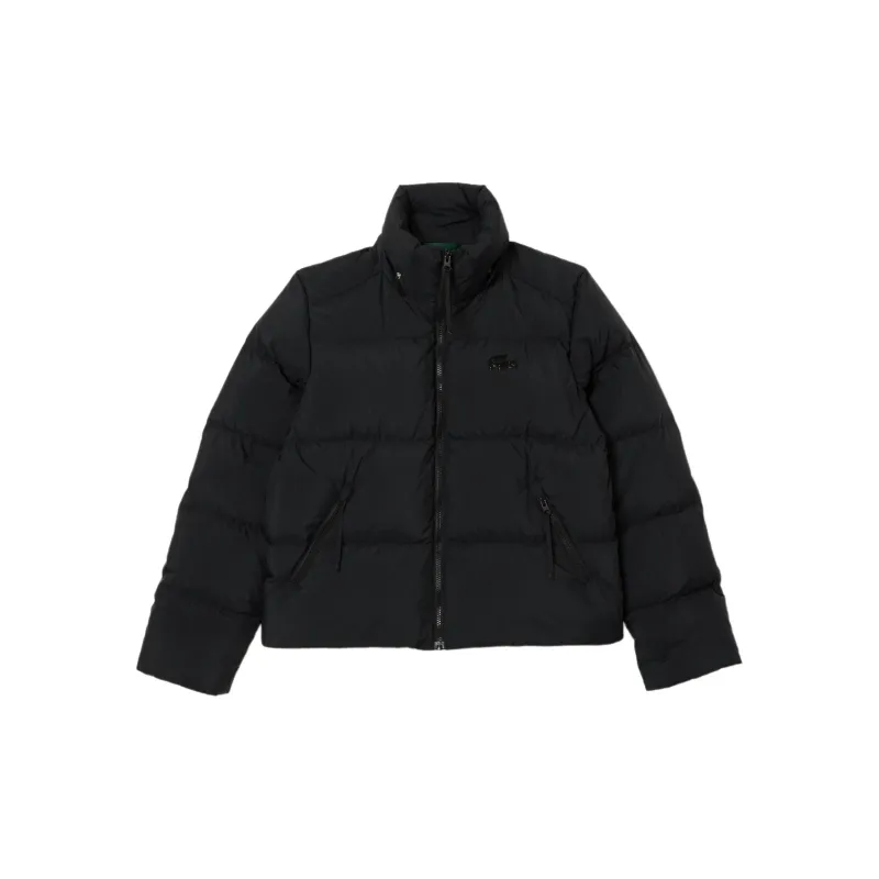 LACOSTE Logo plaque Hooded Puffer Jacket-1