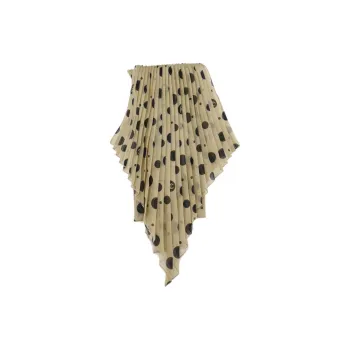 CHANEL Pre-Owned 1990-2000s Polka Dot-print Pleated Scarf