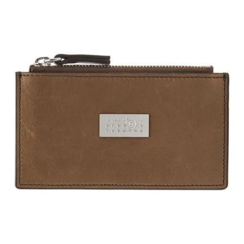 MM6 Maison Margiela Polyurethane Wallet Women's Brown