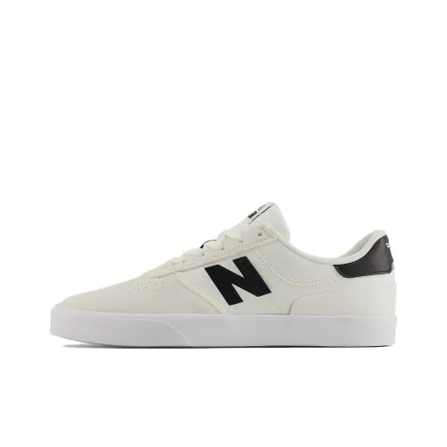 New Balance Numeric 272 Anti Slip Wear Resistant Low Top Skateboard Shoes Unisex White