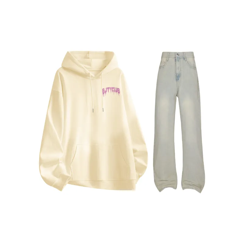 BJTY Sweatshirt Sets Unisex-23