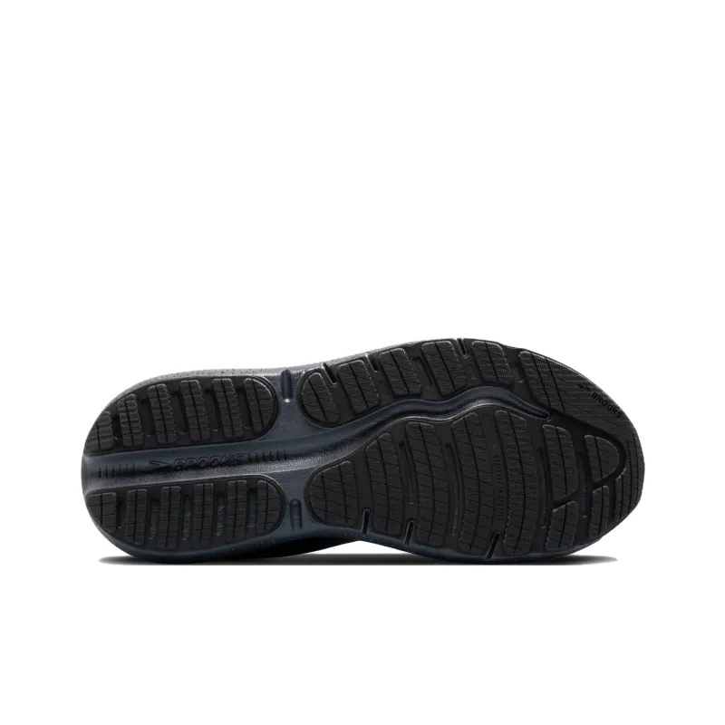 Brooks Ghost Ma Anti Slip And Wear Resistant Lightweight Low Top Running Shoes Men's Black-5