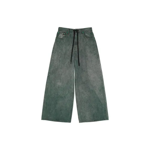 MM6 Maison Margiela Wide Leg Denim 'Green'