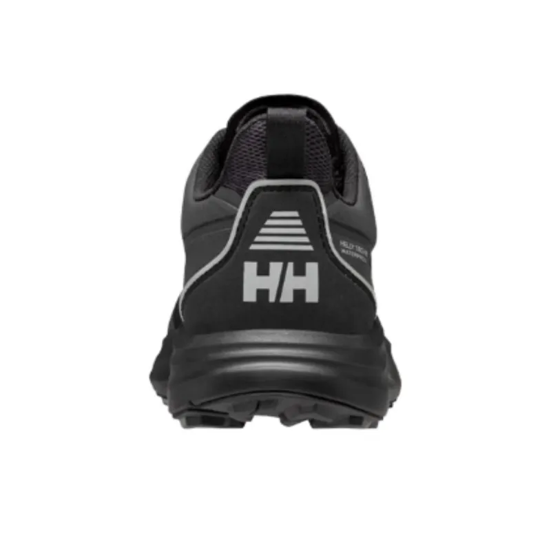 HELLY HANSEN Slip Resistant Waterproof Low Top Hiking Shoes Men's Black-3
