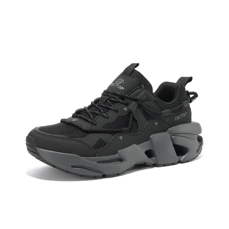 Tectop Wear-Resistant Breathable Height Increasing Low-Top Casual Shoes Men's-9