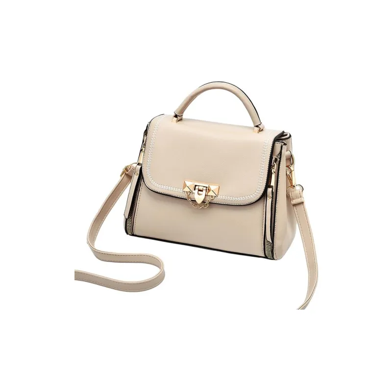 Weymond PVC One Shoulder Crossbody Handbag Regular Women's White/Black/Red/Peach/Khaki/Green-10