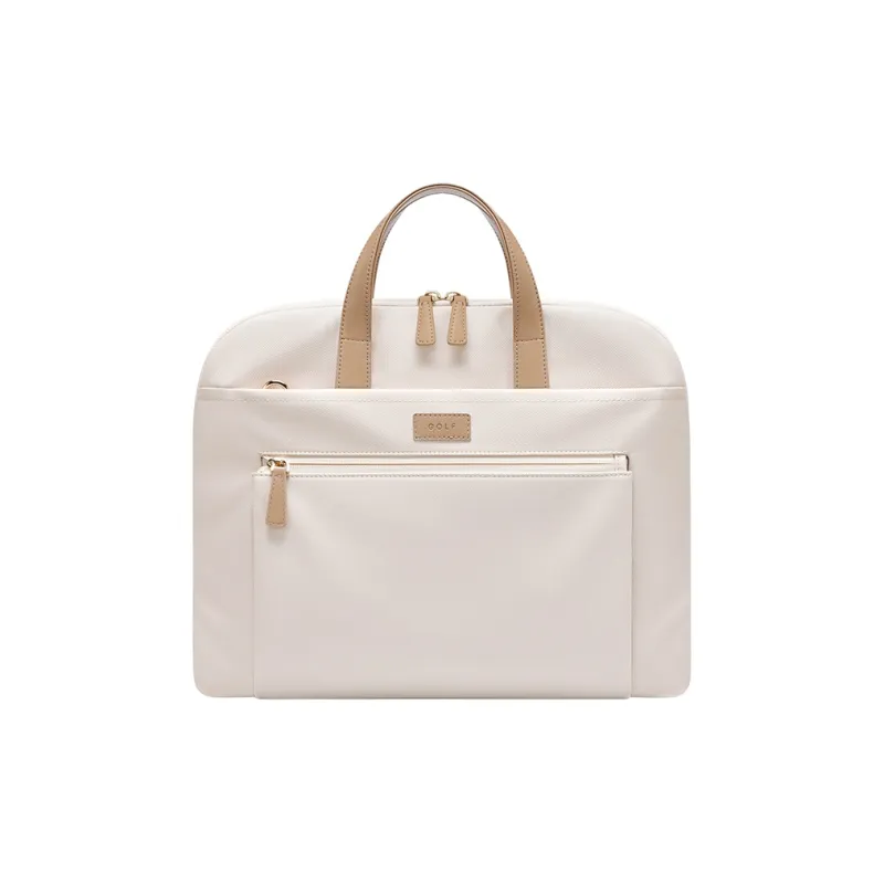 GOLF Fabric Handbag, Crossbody Bag, Shoulder Bag, Laptop Bag Tubas Women's Creamy Apricot-1