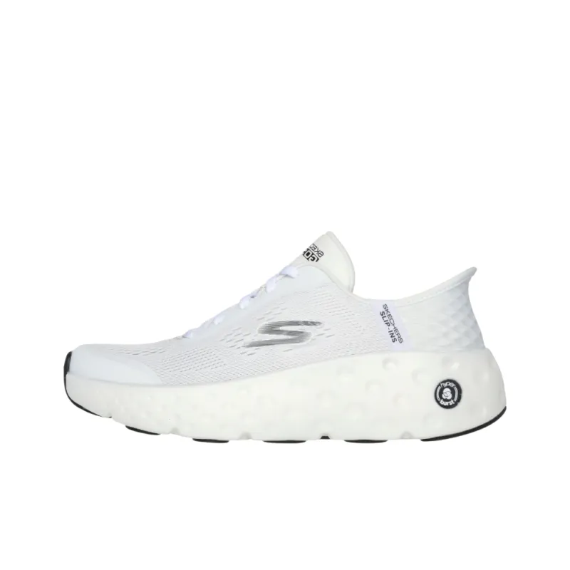 Skechers Slip Ins Shock Absorbers With Slip Resistant Features Low Top Casual Shoes Women's White-0