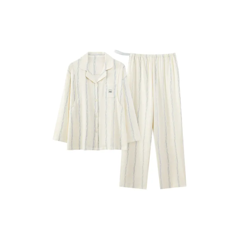 MADALLO Pajama Set Women's White-0