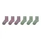 6 Pack (3 Green+3 Cameo Brown)