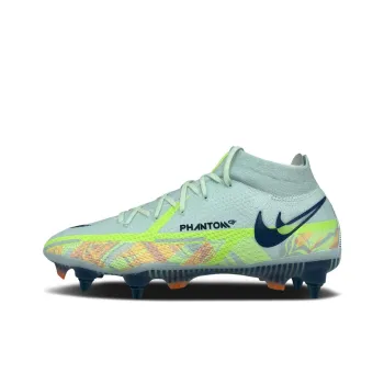 Nike Phantom GT2 Abrasion Resistant Soccer Shoes Men's Green