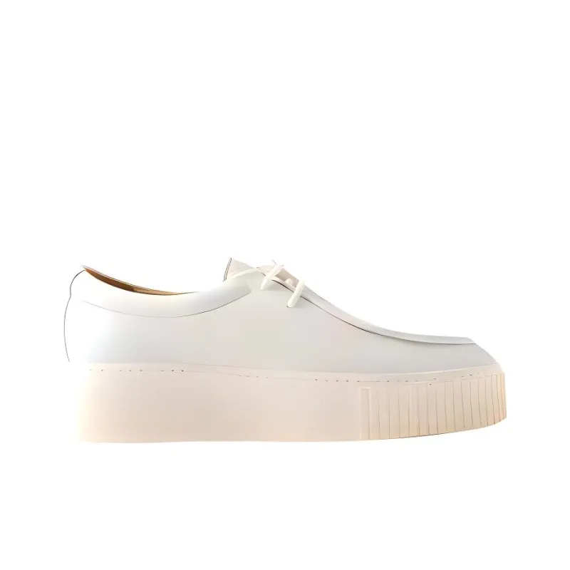 GABRIELA HEARST Low-Top Skateboard Shoes Women's White-1