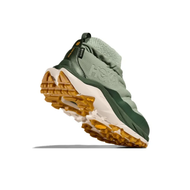 HOKA ONE ONE Kaha 2 Anti Slip And Wear Resistant Warm Mid Top Trekking Shoes Unisex Green-3