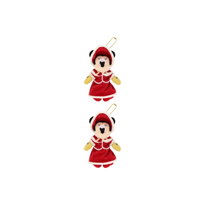 Disney Christmas Series Minnie Dolls Plush Pendant 16cm High Tokyo Disney-3
