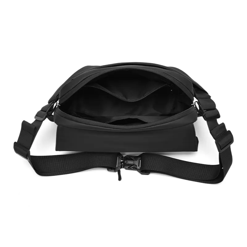 Yohji Kimura Polyester Crossbody Bag Men's Black-4