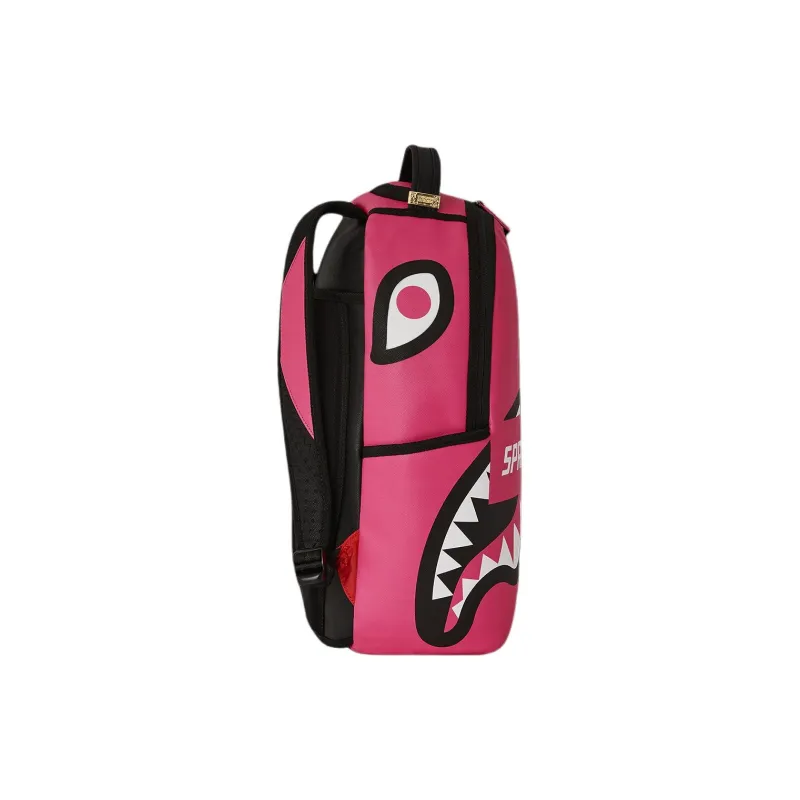SPRAYGROUND Artificial Leather Backpack Unisex Pink-3