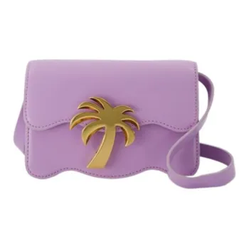PALM ANGELS Logo plaque Shoulder Bag