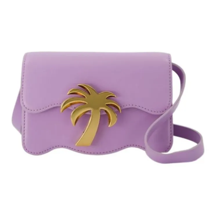 PALM ANGELS Logo plaque Shoulder Bag-0