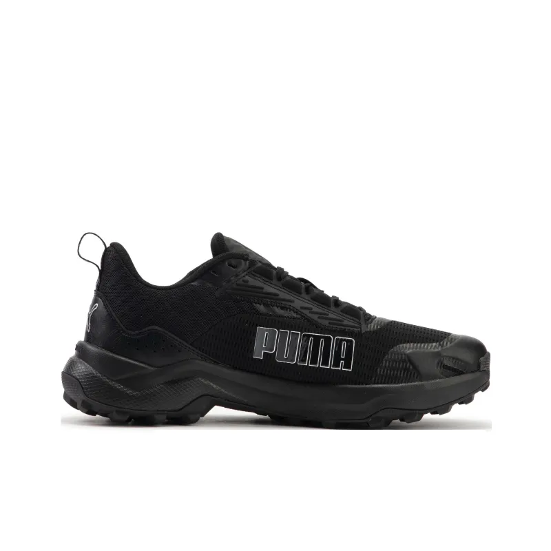 PUMA Obstruct Profoam Anti Slip Wear Resistant Low Top Casual Running Shoes Men's Black-1